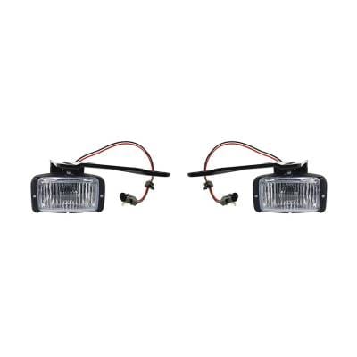 New Fog Light Pair Compatible With Chevrolet C2500 C1500 1993-1996 1997 16524928 Gm2592106