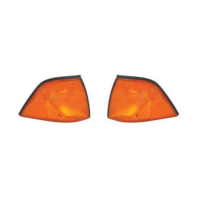 New Pair Of Turn Signal Lights Compatible With Bmw 325Is 325I 1992-1995 Bm2520107 63138353284 thumbnail 3
