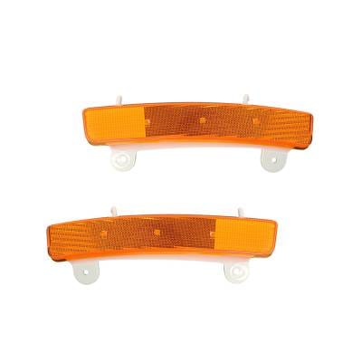New Pair Of Reflector Lights Compatible With Nissan 350Z 2003-2005 26140Cd000 26145Cd000 26140-Cd000 thumbnail 3