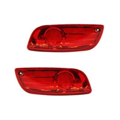 New Pair Of Reflector Lights Compatible With Hyundai Santa Fe 2007-09 924092B010 924082B010 thumbnail 3