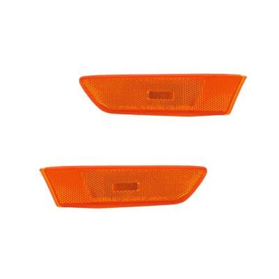 New Pair Of Side Marker Lights Compatible With Infiniti G35 2003-2007 26810Al520 26185Am800 thumbnail 4