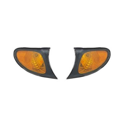 New Turn Signal Light Amber Pair Compatible With Bmw 330I 2002-05 Bm2521109 63137165860 63137165859 thumbnail 3