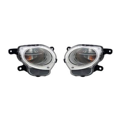 New Pair Of Turn Signal Light Compatible With Fiat 500 Pop 2013-14 2015 5182460Ac 5182461Ac thumbnail 4