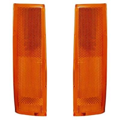 New Pair Of Daytime Running Lights Compatible With Chevrolet Gmc Oldsmobile S10 S15 S10 Blazer S15 thumbnail 2