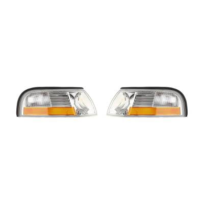New Pair Of Side Marker Light Compatible With Mercury Grand Marquis Fo2521171 3W3z13200aa thumbnail 3