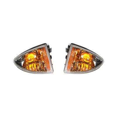 New Pair Of Turn Signal Light Compatible With Chevrolet Cavalier 2000-02 Gm2520179 22667009 22667010 thumbnail 3