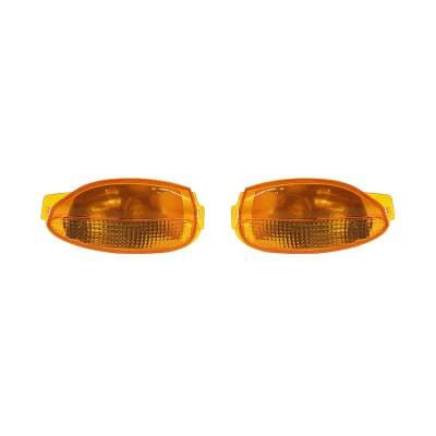 New Pair Of Turn Signal Lights Compatible With Buick Lesabre 2000-2005 Gm2530122 10386586 Gm2531122 thumbnail 3