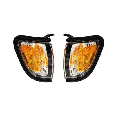 New Black Back Up Lights Pair Compatible With Toyota Tacoma 01-04 8161004090C0 To2521163 thumbnail 4