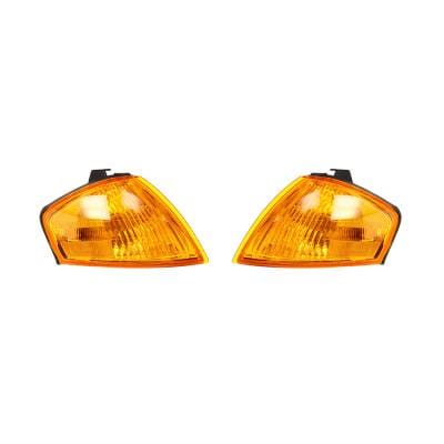 New Set Of 2 Turn Signal Lights Compatible With Mazda Protege 1999-00 Bj0e51060b Ma2521113 thumbnail 4