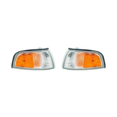New Pair Of Turn Signal Lights Compatible With Mitsubishi Mirage 1997-01 Mi250107 Mr296306 Mr296305 thumbnail 3