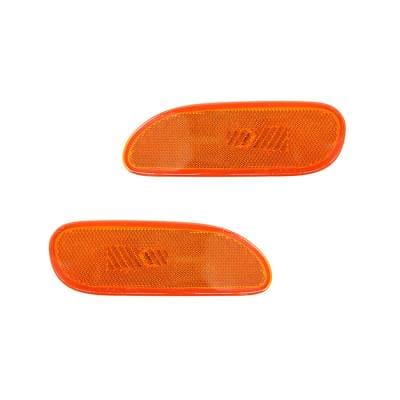 New Side Marker Light Set Of 2 Compatible With Mitsubishi Eclipse 1995-99 Mb882124 Mi2551105 thumbnail 3
