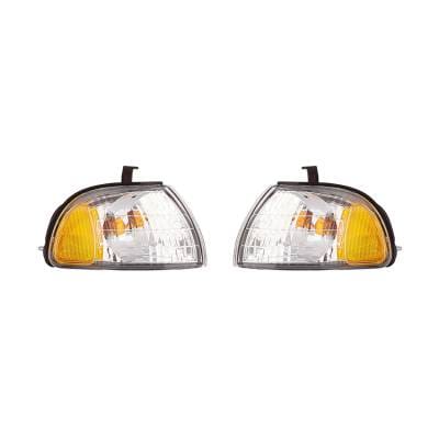 New Pair Of Turn Signal Lights Compatible With Subaru Legacy 1997-1999 84101Ac040 Su2531103 thumbnail 3
