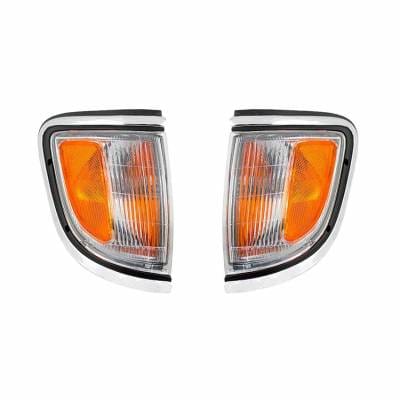 New Pair Of Side Marker Lights Compatible With Toyota Tacoma 1995-96 81610-04020 8162004020 thumbnail 4