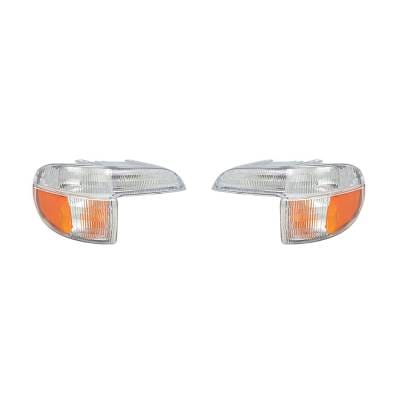 New Pair Of Turn Signal Lights Compatible With Ford Explorer 95-01 F67z-13200-Aa Fo2521130 Fo2520130 thumbnail 4