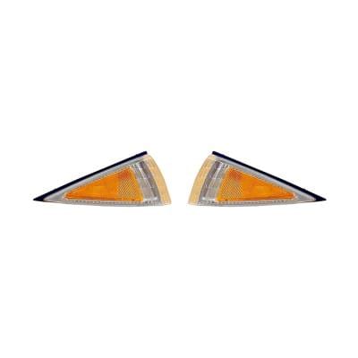 New Pair Of Side Marker Lights Compatible With Chevrolet Cavalier 1995-99 5978064 Gm2551137 5978063 thumbnail 4