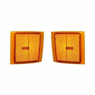 New Pair Of Side Marker Lights Compatible With Chevrolet C1500 C2500 Suburban 5977738 Gm2551144 thumbnail 4
