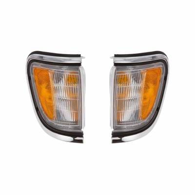 New Pair Of Side Marker Lights Compatible With Toyota Tacoma 1995-97 81610-04040 8162004040 thumbnail 4