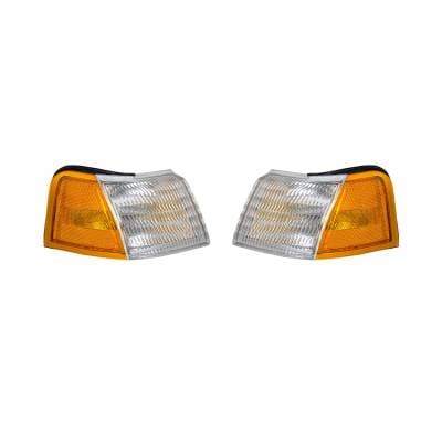 New Pair Of Turn Signal Lights Compatible With Ford Thunderbird 89-92 Fo2521111 Fo2520113 E9sz 13201 thumbnail 3