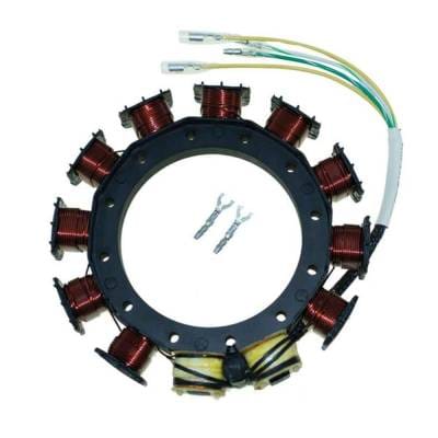 New Stator Compatible With Chrysler/Force Mariner Mercury 2 Cyl 2.992 Bore 30 Hp 3 Cyl 2.992 Bore 60 thumbnail 2
