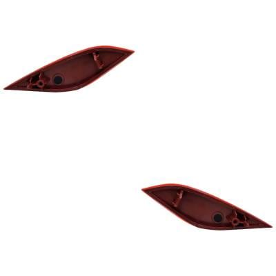 New Pair Of Reflector Assembly Compatible With Toyota Prius Base Hatchback Prius L Eco Hatchback thumbnail 4