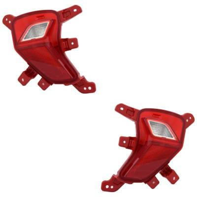 New Pair Of Back Up Light Assembly Compatible With Kia Niro Ex Sport Utility 2020-2022 By 17-6048-00 thumbnail 2