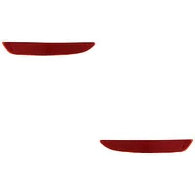Pair Of Reflector Assembly Compatible With Mazda 3 Position: Rear Left 2.0 Sedan 2019-2025 Ma1184110 thumbnail 2