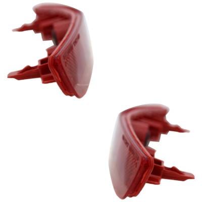 Pair Of Reflector Assembly Compatible With Mazda 3 Position: Rear Left 2.0 Sedan 2019-2025 Ma1184110 thumbnail 6