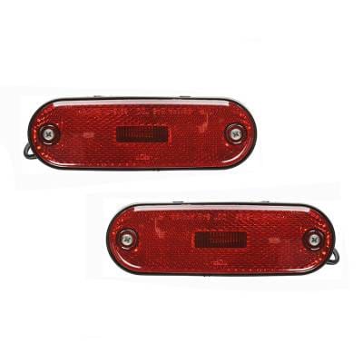 New Pair Of Reflector Lights Compatible With Toyota Rav4 1996-1997 81750-42010 8176042010 8175042010 thumbnail 4