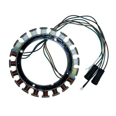 New Stator Compatible With Chrysler/Force 2 Cyl 3.375 Bore 60 Hp 2 Cyl 3.375 Bore 55 Hp 4 Cyl 3.312 thumbnail 2