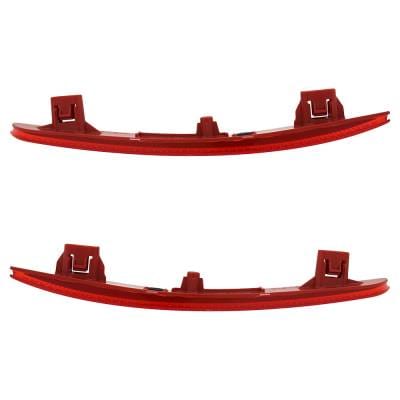 New Pair Of Reflector Lights Compatible With Honda Accord Ex Hybrid Ex-L Sport Sport-L Touring Lx thumbnail 12