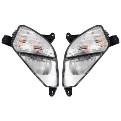 New Pair Of Turn Signal Lights Compatible With Kia Forte 1.6L 2.0L 2022 2023 2024 By 17-6043-00-9 thumbnail 2