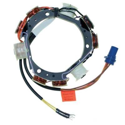 New 9 Amp Stator Coil Compatible With Johnson/Evinrude 2 Cyl 3.187 Bore Looper 40 Hp 1992-2005 3 Cyl thumbnail 2