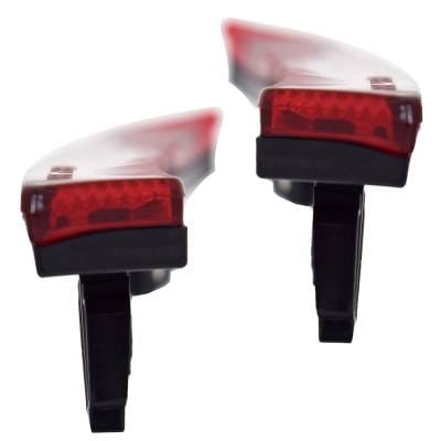 New Pair Of Reflector Lights Compatible With Ford Edge Titanium Sport Utility 2019-2023 By Part thumbnail 12