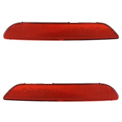 New Pair Of Reflector Lights Compatible With Volkswagen Taos Highline Sport Utility 2022-2023 By thumbnail 2