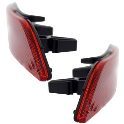 New Pair Of Reflector Lights Compatible With Volkswagen Taos Highline Sport Utility 2022-2023 By thumbnail 8