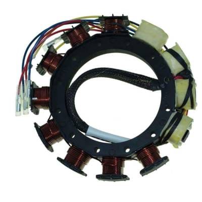 New Stator Compatible With Mariner Mercury 6 Cyl 3.501 Bore 2.5L Sport Jet 210 Hp 6 Cyl 3.501 Bore thumbnail 2