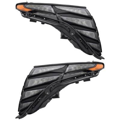 New Pair Of Rear Reflector Lights Compatible With Ford Mustang Mach-E California Route 1 2021-2023 thumbnail 2