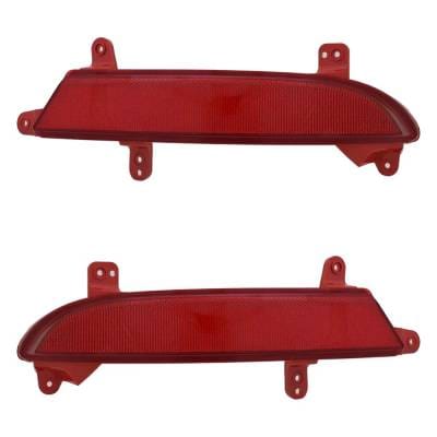 New Pair Of Daytime Running Lights Compatible With Hyundai Santa Fe 3.3L 2013 2014 2015 2016 By Part thumbnail 2