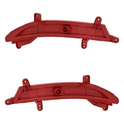 New Pair Of Daytime Running Lights Compatible With Hyundai Santa Fe 3.3L 2013 2014 2015 2016 By Part thumbnail 4