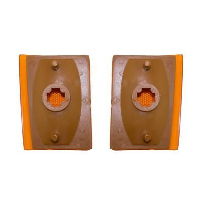 New Lower Side Marker Lights Pair Compatible With Gmc K1500 Suburban 5975195 Gm2551105 thumbnail 7