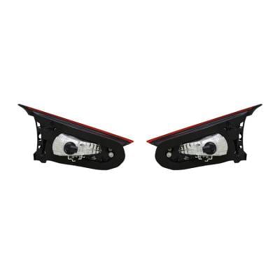 New Inner Tail Light Pair Compatible With Mazda Hatchback 2014-2016 Bjt6-51-3F0a Bjt6513g0a thumbnail 8