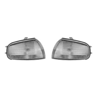 New Parking Light Pair Compatible With Toyota Camry Base Dlx Dx 1993 To2520107 81610-06010 thumbnail 3