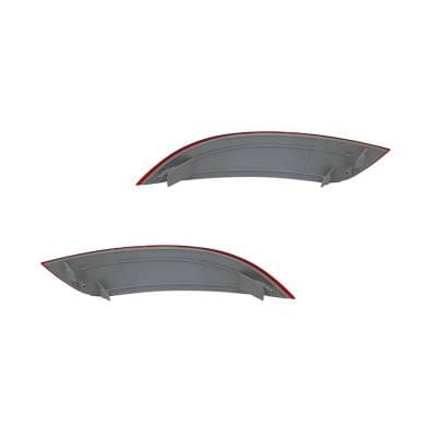 New Pair Of Reflector Lights Compatible With Ford Focus 2015-2017 F1ez-13A565-A Fo1185110 Fo1184110 thumbnail 8
