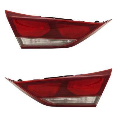 New Pair Of Daytime Running Lights Compatible With Hyundai Elantra 1.4L 2.0L 2017 2018 By Part thumbnail 2