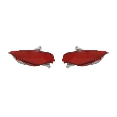 New Outer Reflector Light Pair Compatible With Mazda Cx-7 2010-2012 Ma2892100 Eh44-51-650 Eh4451660 thumbnail 3