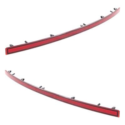 New Rear Reflector Center Daytime Running Lights Compatible With Ford Edge 2.0L 2.7L 3.5L 2015 2016 thumbnail 8