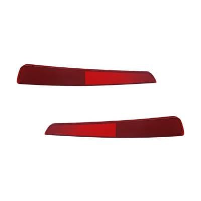 New Reflector Light Pair Compatible With Acura Tl Sedan 2011 2010 2009 Ac2830100 33505-Tk4-A01 thumbnail 4