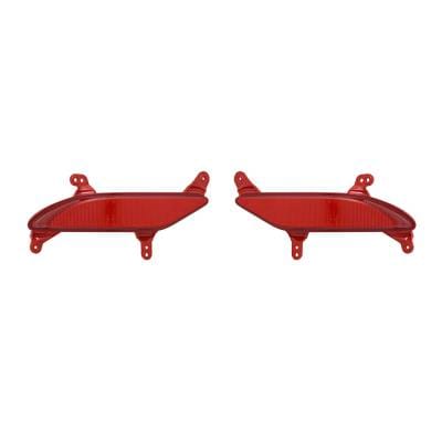 New Pair Of Reflector Lights Compatible With Hyundai Santa Fe 2013-14 Hy1184109 92406-2W200 thumbnail 3