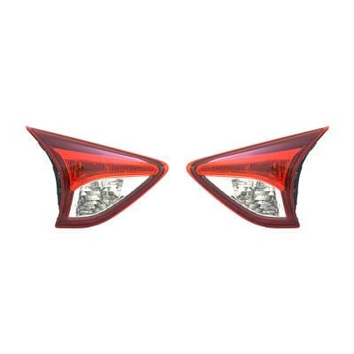 New Inner Tail Light Pair Compatible With Mazda Cx-5 2013 2014 15 16 Kd53-51-3F0d Kd53513g0d thumbnail 4
