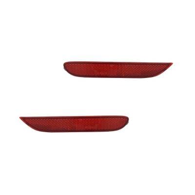 New Reflector Light Pair Compatible With Infiniti Q50 Qx56 Qx60 Qx80 26560-Jj90a 26565Jj90a thumbnail 4
